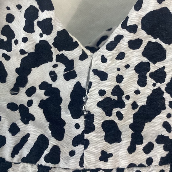 Zara cow print dress sz M - Picture 7 of 7